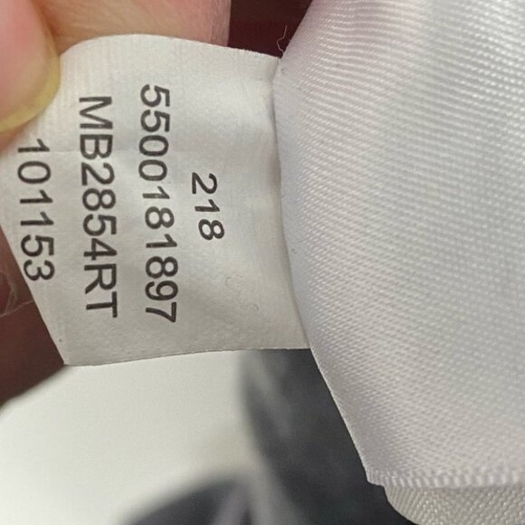 Asics Fleece Jogger Track Pants Size Small Heathered Steel Grey Warm Up Lounge S - Picture 8 of 13